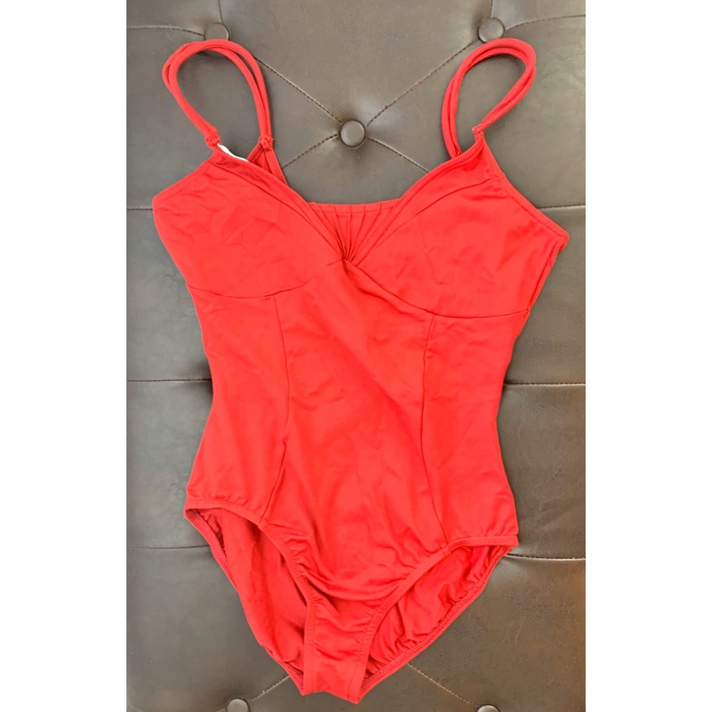 BLOCH Red Dance Leotard